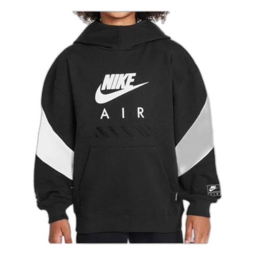 (PS) Nike Air Fleece Pullover Hoodie 'Black'