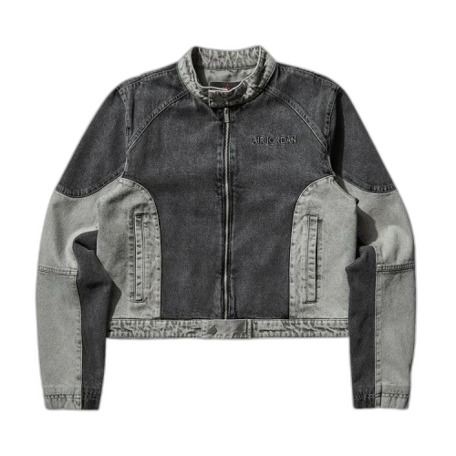 Air Jordan Jacket 'Black Grey' (Women's)