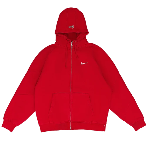 Supreme x Nike Hoodie 'Red'