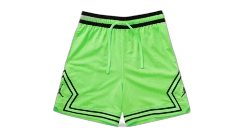 Jordan Sport Diamond Mesh Dri-Fit Shorts Green/Black