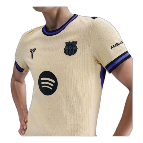 Nike Kobe x F.C. Barcelona 2025/26 Match Away Dri-FIT ADV Authentic T-Shirt 'Team Gold Persian Violet Black' (Women's)