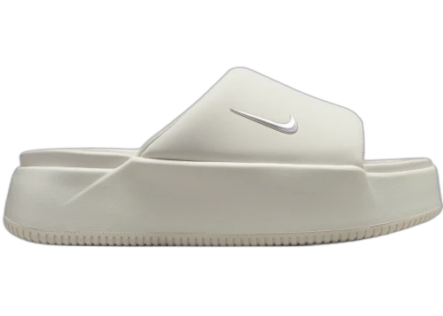 Nike Calm Elevation Slide Sail Metallic Silver (Women's)