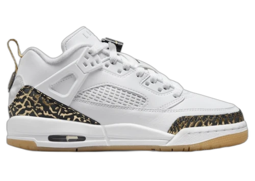 Jordan Spizike Low White Metallic Gold Sail Black (GS)
