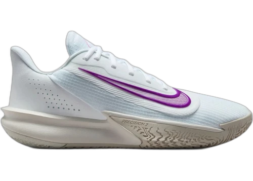 Nike Precision 7 White Vivid Purple