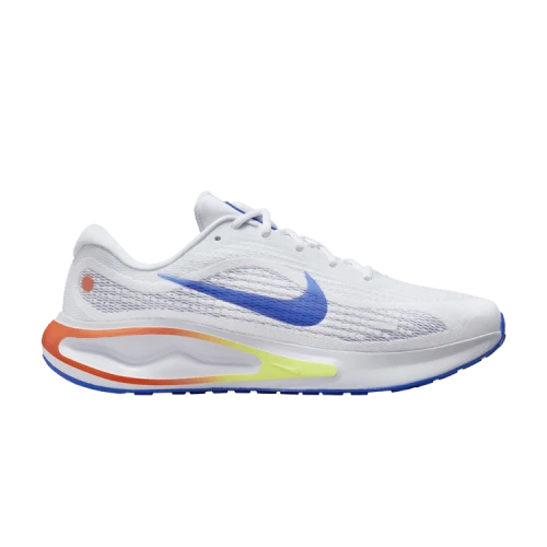 Nike Journey Run Football Grey White Light Wild Mango Racer Blue