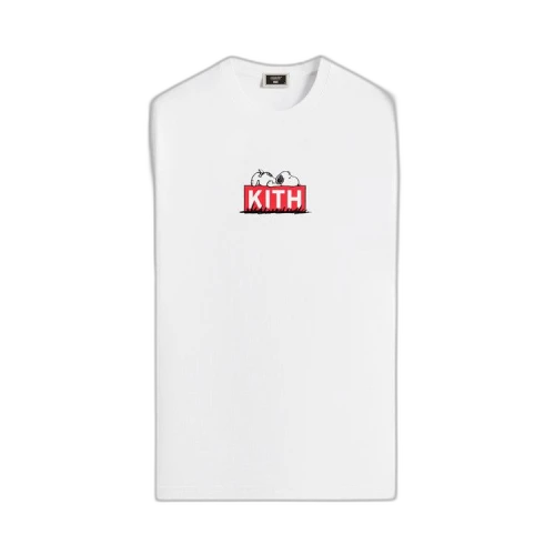 Kith For Peanuts Doghouse Classic Logo Tee 'White'