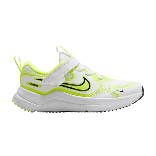 Nike Cosmic Runner White Volt Black (PS)