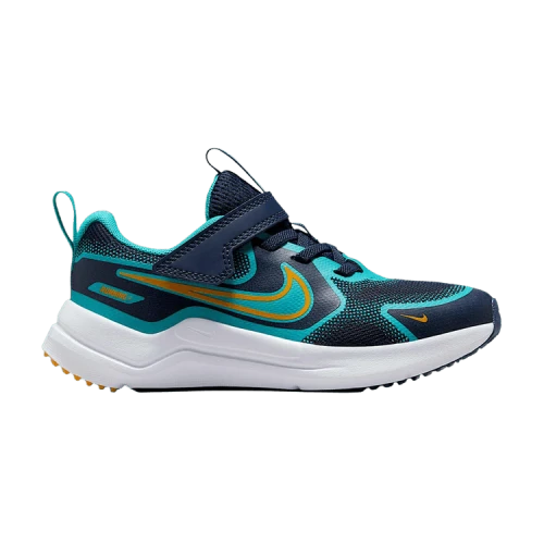 Nike Cosmic Runner Midnight Navy Dusty Cactus White Orange Peel (PS)