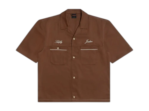 Jordan x SoleFly Barista Shirt Cacao Wow/Fossil