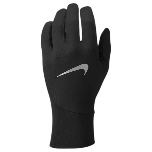 Nike Polyester, Elastane, Nylon, Polyurethane, Polyester Gloves Men's Black