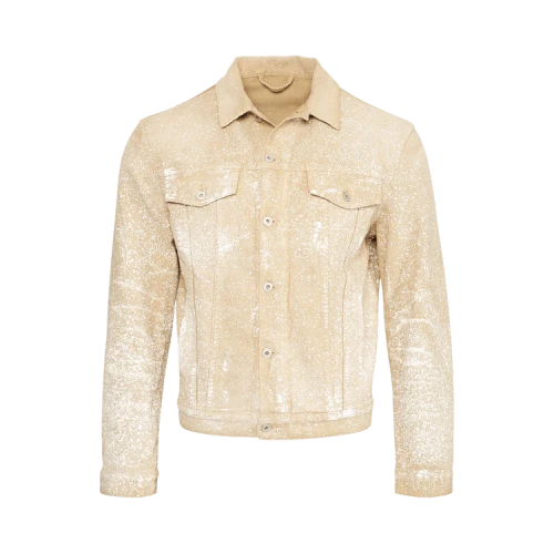 Heron Preston Powder Wash Regular Jacket 'Tobacco Brown'
