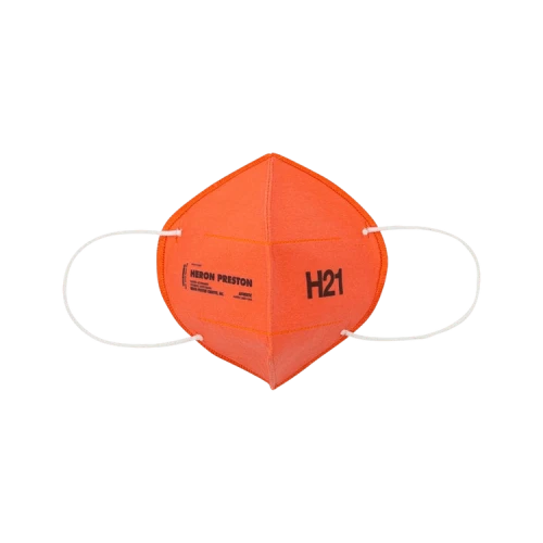 Heron Preston Resuable Mask 'Orange/Black'