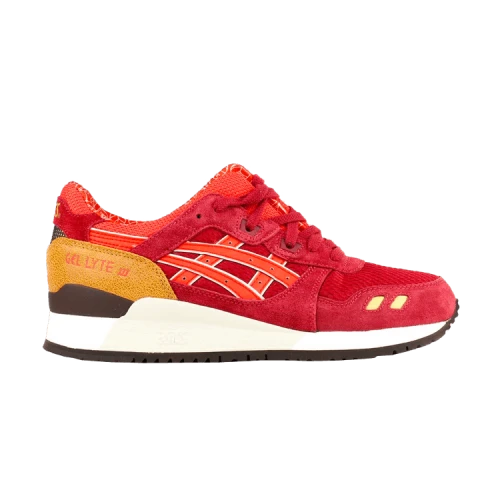 ASICS Gel-Lyte III Burgundy Fiery Red