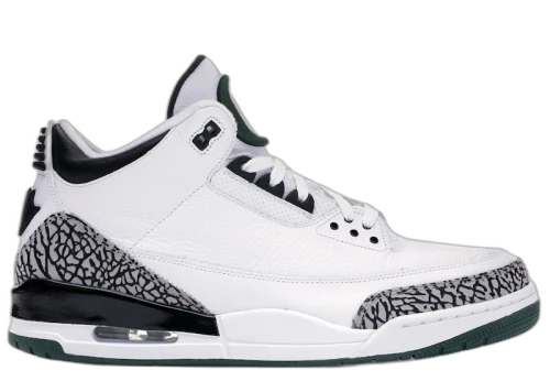 Jordan 3 Retro Oregon Ducks Pit Crew White