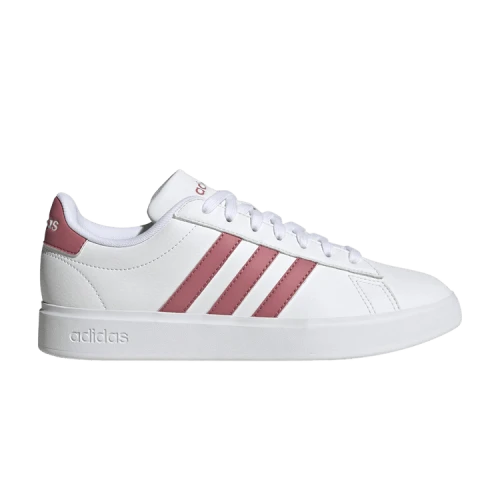 adidas Grand Court Cloudfoam 'White Pink Strata' (Women's)