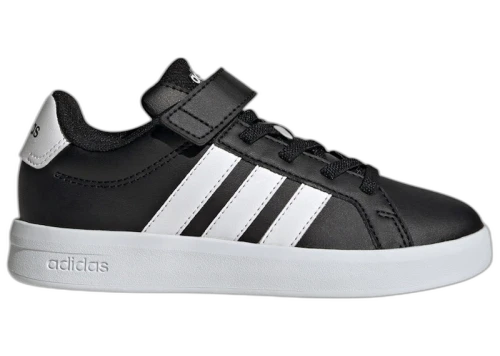 adidas Grand Court 3.0 Black Cloud White (PS)