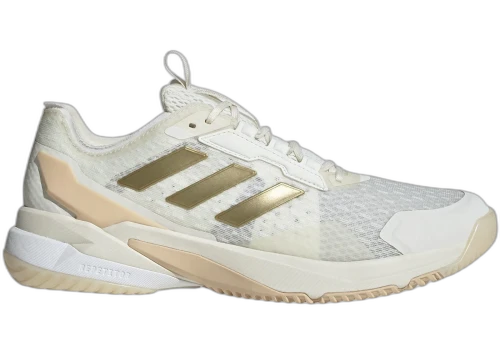 adidas Crazyflight 6 Indoor Off White Gold Metallic Crystal Sand (Women's)