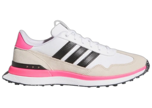 adidas S2G 26 Textile Spikeless Golf White Black Lucid Pink (Women's)