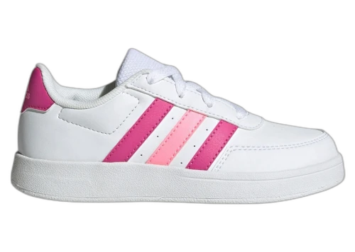 adidas Breaknet Lifestyle Court Cloud White Lucid Fuchsia Beam Pink (GS)