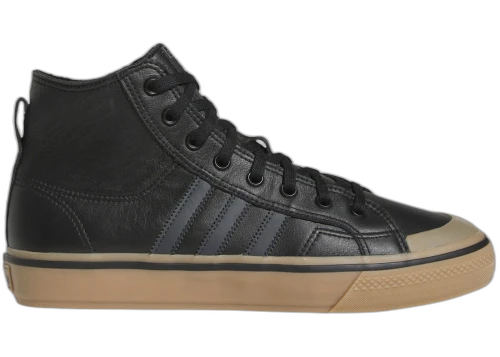 adidas Nizza Hi ADV Black Carbon Gum