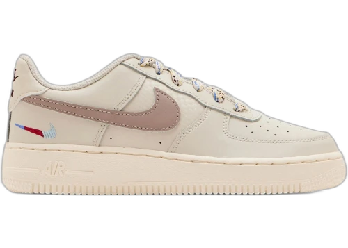 Nike Air Force 1 Low LV8 1 Light Orewood Brown Burgundy Crush (GS)
