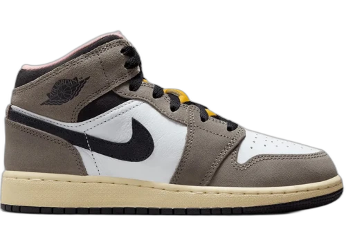Jordan 1 Mid SE White Cave Stone (GS)