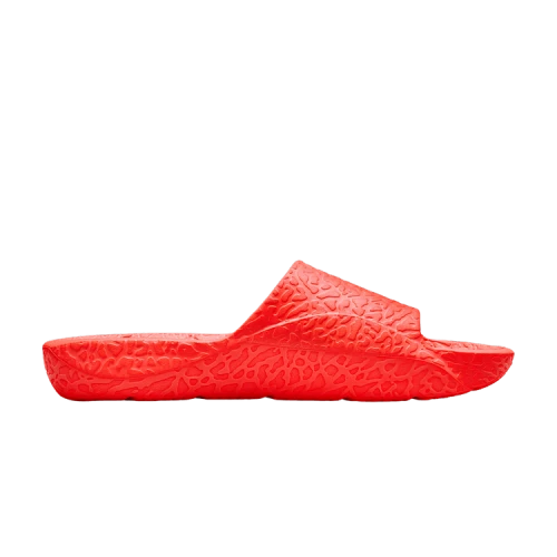 Jordan Franchise Shower Slide Hot Lava Black