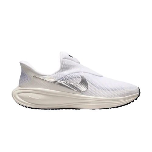 Nike Revolution8 EasyOn 'White White Black Metallic Silver' (Women's)