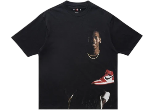 Jordan MJ Statement 1985 S/S Crew Gel T-shirt Off Noir