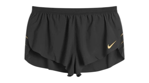 Nike AeroSwift x Jakob 2" Running Shorts Black/Metallic Gold