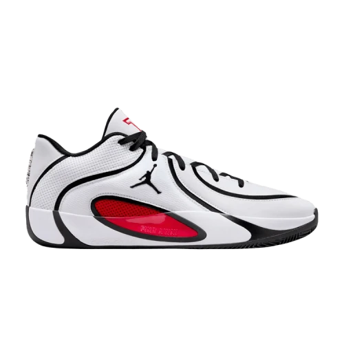 Air Jordan Tatum 4 'White Black University Red'