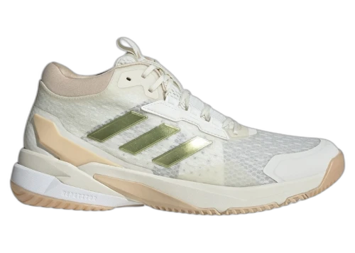 adidas Crazyflight 6 Mid Indoor Off White Gold Metallic Crystal Sand (Women's)