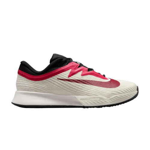 Nike Court Air Zoom Vapor Pro 3 Clay Pale Ivory Sail Team Red Rush Pink (Women's)