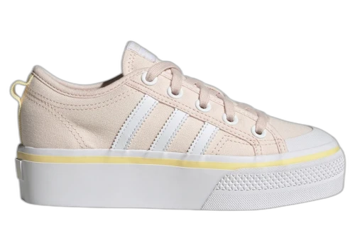 adidas Nizza Platform Wonder Quartz Cloud White Almost Yellow (GS)