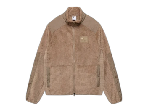 Stussy x Nike Full Zip Fleece Pine Nut
