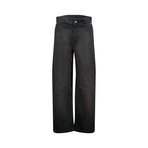 Air Jordan 91 Wide-Leg Baggy Pants 'Black'