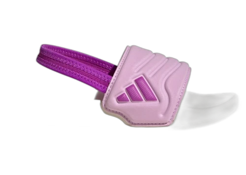 adidas Adilette Estrap 2.0 Slides Off White Purple Burst Lilac (PS)