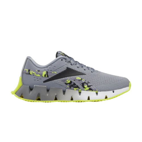 Reebok Zig Dynamica 2 'Grey Acid Yellow Camo'