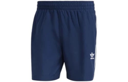 Adidas Originals Classic 3 Pack Stripes Collection Casual Shorts Men's Blue Moderate