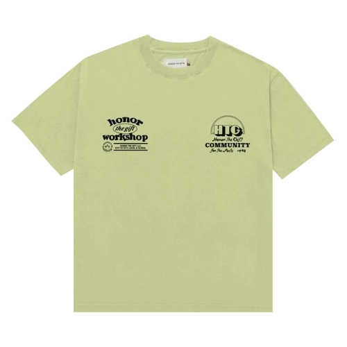 Honor The Gift Honor Workshop Tee 'Green'