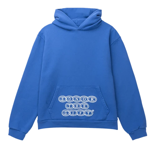 Honor The Gift Chainlink Logo Hoodie 'Blue'