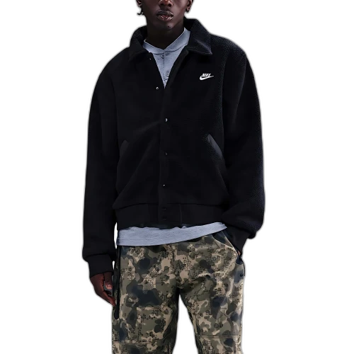 Nike Sportswear Club Men's High-Pile Fleece Coaches Jacket