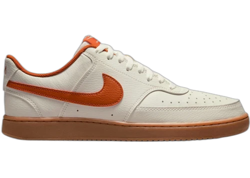 Nike Court Vision Low Sail Campfire Orange Gum