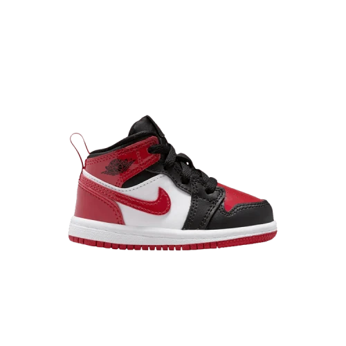 Jordan 1 Mid SE Patent Bred Toe (TD)