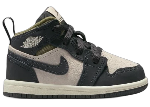 Jordan 1 Mid SE Off Noir Medium Olive (TD)