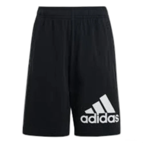 (GS) adidas Essentials Big Logo Cotton Shorts Asia Sizing 'Black White'
