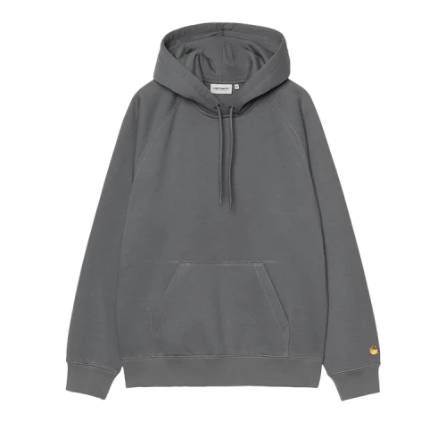 Carhartt WIP Hooded Chase Sweatshirt 'Styx/Gold'