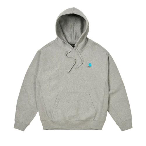 Palace x Carhartt WIP Hood 'Heather Grey'