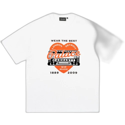 Palace x Carhartt WIP Heart T-Shirt 'White'