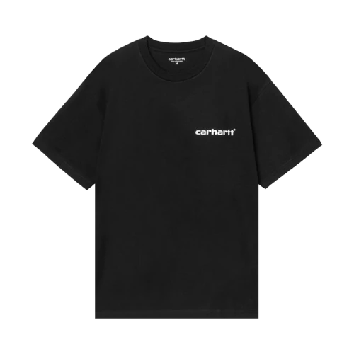 Carhartt WIP Short-Sleeve Caps T-Shirt 'Black'